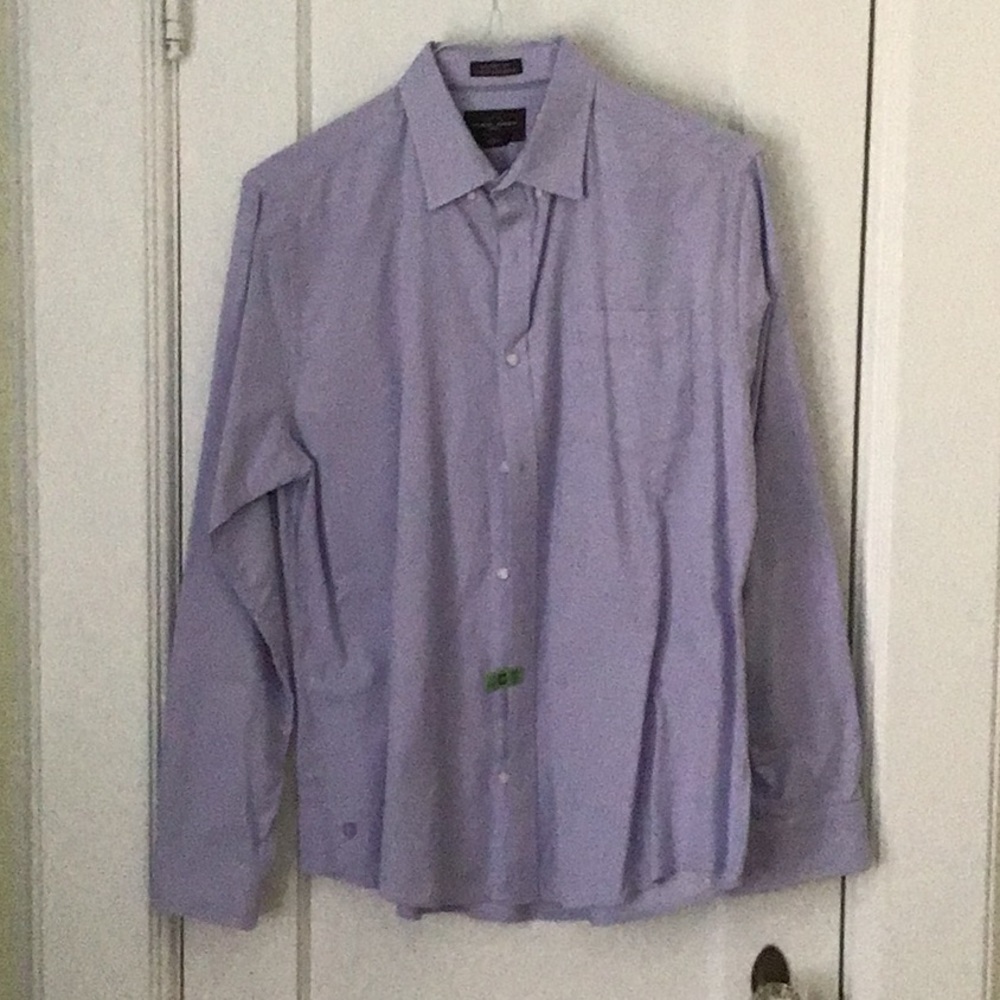 Lord and Taylor Black & Brown Brand Dress Shirt
